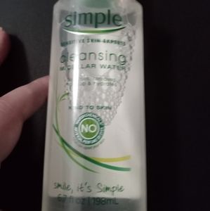 Simple Micellar Cleansing Water